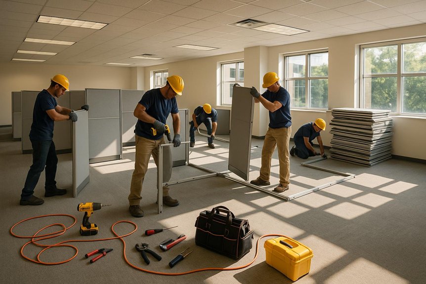 Cubicle Removal and Disposal: Complete Guide for Facility Managers